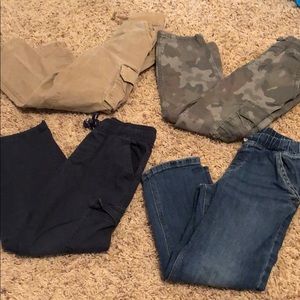 Boys size 5 pants, jeans, bottoms in a lot
